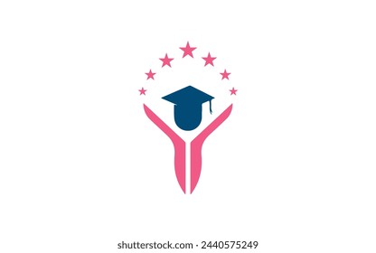 Diseño de logotipos educativos. Diseño de logo vectorial institucional y educativo. Vector profesional