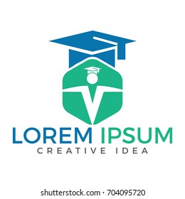 Education Logo design. Institutional and educational vector logo design.