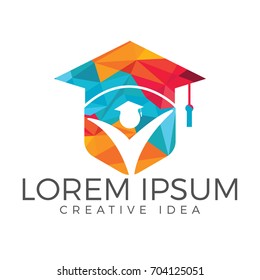 Education Logo design. Institutional and educational vector logo design.