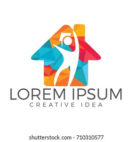 Education Logo design. Institutional and educational vector logo design.