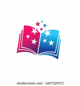 education logo design, publishing vector logo