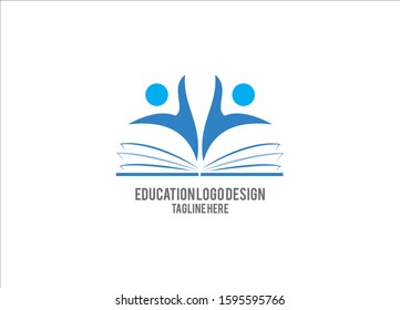 Edu Book Logo Template Illustration Stock Vector (Royalty Free ...