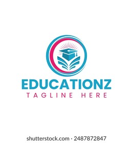 Education logo design, study logo, academy logo