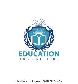 Education logo design, study logo, academy logo