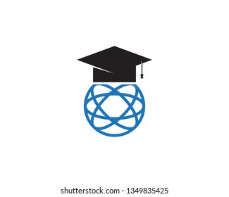 Education logo design template