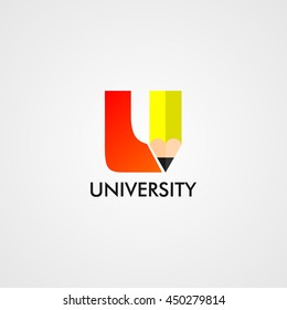 Education Logo Design Template.