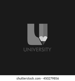Education Logo Design Template.