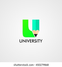 Education Logo Design Template.