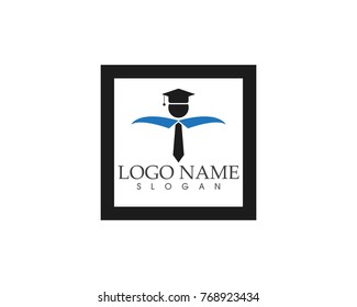 Education logo design template