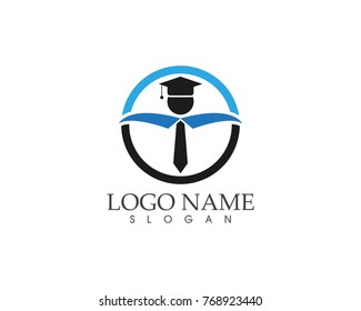 Education logo design template