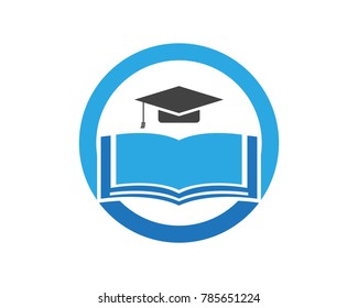 Education logo design template
