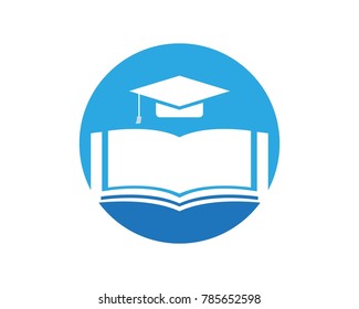 Education logo design template