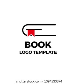 education logo design template. book store logo vector eps 10