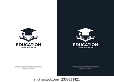 Education logo design template. school logo vector.