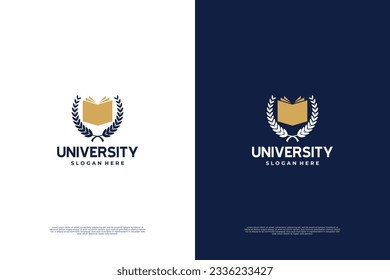 Education logo design template. school logo vector.