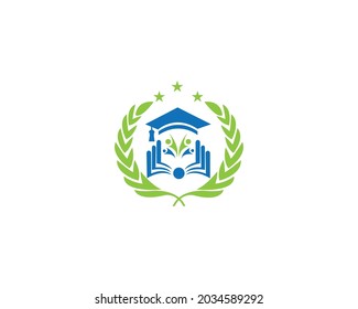 Education Logo Design Template Vector illustration.