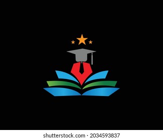 Education Logo Design Template Vector illustration.