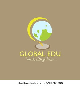 Education Logo Design Template. Vector Illustration