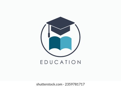 education logo design with unique concept