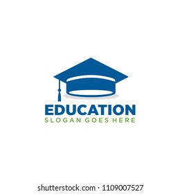 Education logo design vector illustration