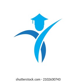 Education logo design vector  illustration