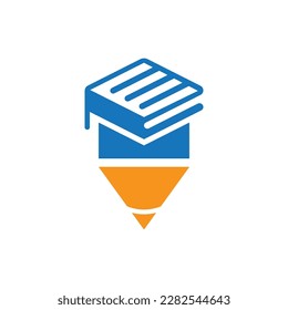 Education logo design vector  illustration