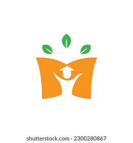 Education logo design vector  illustration