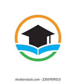 Education logo design vector  illustration