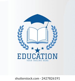 Education Logo Design And Vector Illustration. 