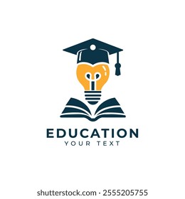 Education Logo Design Vector Image