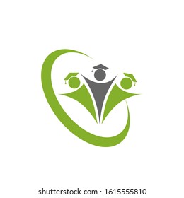 education logo design vector template sign