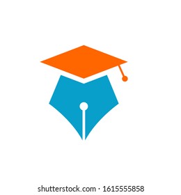 education logo design vector template sign