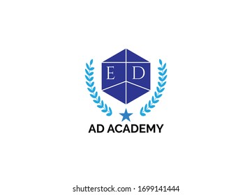 Education logo design and vector template