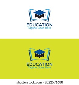 Education Logo Design Vector Template