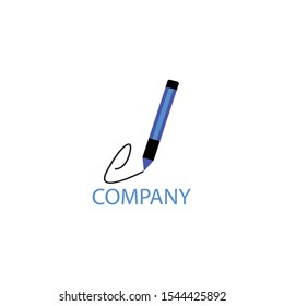 Education logo design with white background.