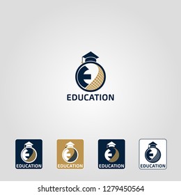 education Logo of educational institutions, schools and universities