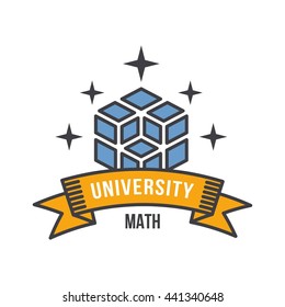 Education logo emblem template