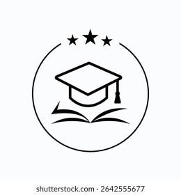 Diseño gráfico y de Vector del logotipo de la Educación