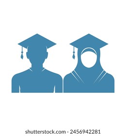 Education logo icon design illustration template