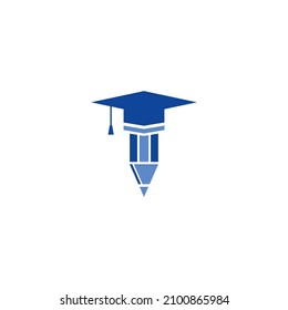 Diseño de icono de logotipo de educación Ilustración de vector de plantilla