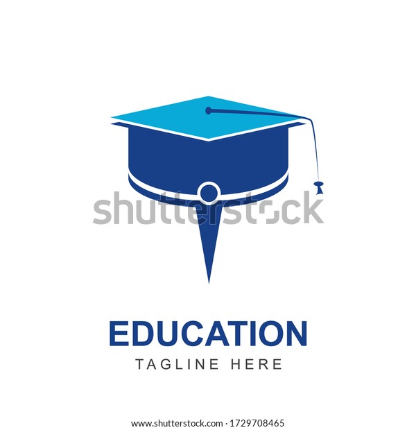 Education Logo Icon Design Template Cap Stock Vector (Royalty Free ...