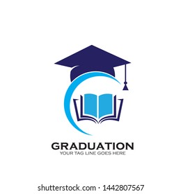 Education logo icon design, vector illustration - Vector
