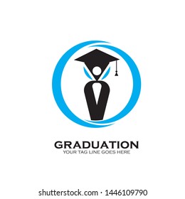 Education logo icon design, vector illustration - Vector
