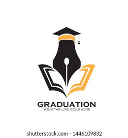 Education logo icon design, vector illustration - Vector
