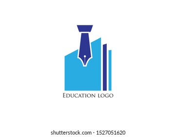 education logo icon design, vector illustration - Vector