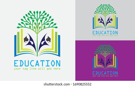 Education logo icon design vector illustrations 02
