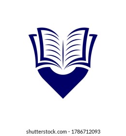 Education logo icon design, vector illustration, Point Concept design logo.