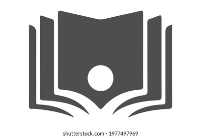 education logo icon design, vector illustration