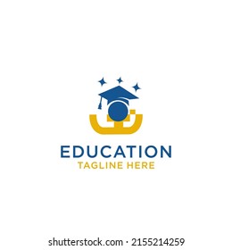 Education logo icon design vector 