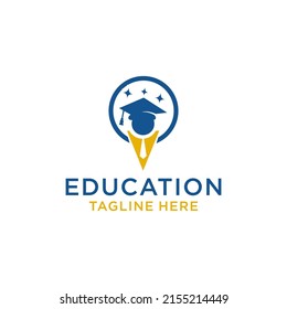 Education logo icon design vector 
